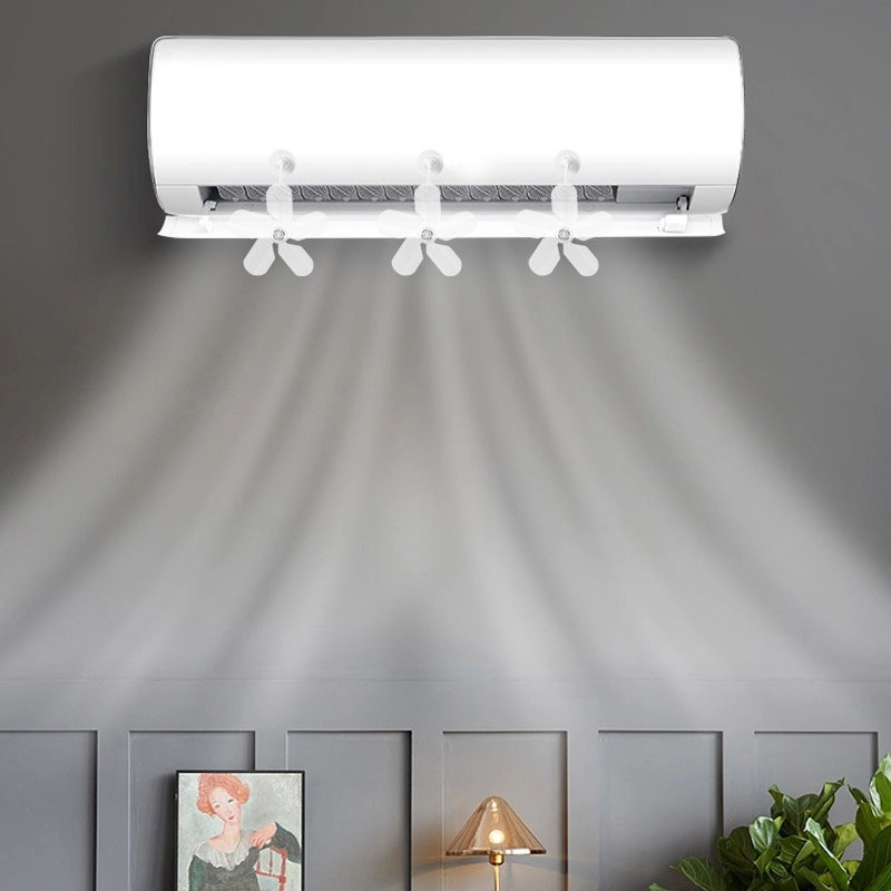 AC Wind Deflector Flower Fan - 2 Pcs